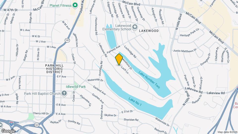 3729 Loch Ln Map and Location Details
