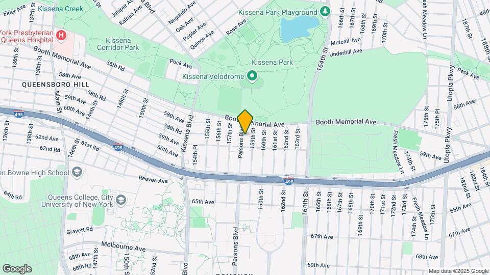 57-35 Parsons Blvd Map and Location Details