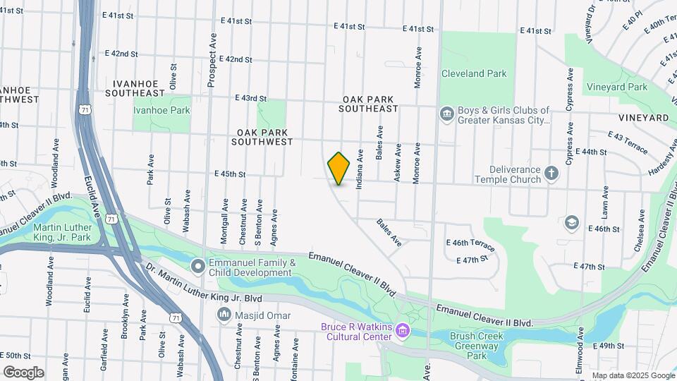 4509 Benton Blvd Map and Location Details