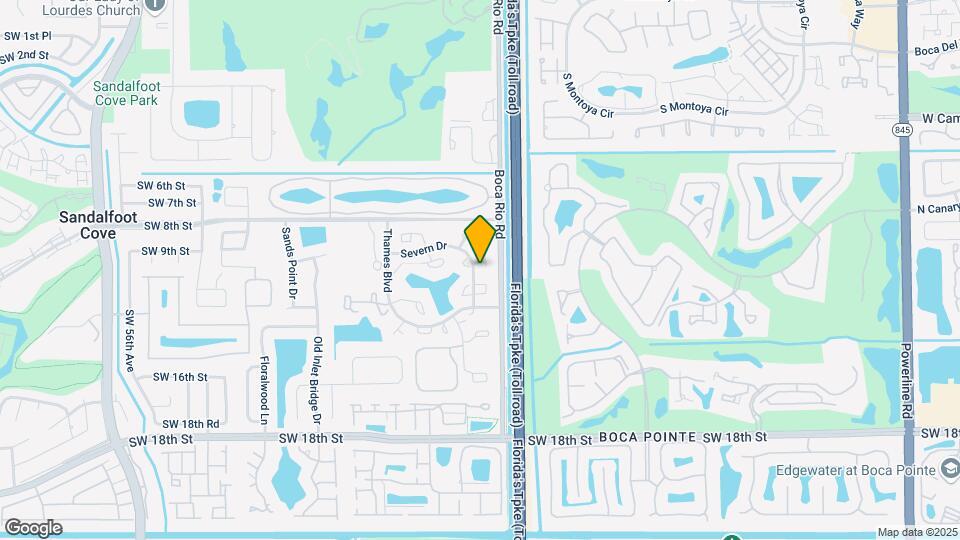 8093 Severn Dr Map and Location Details