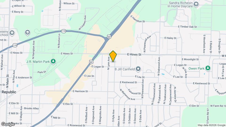 517 N Kyle Ave Map and Location Details