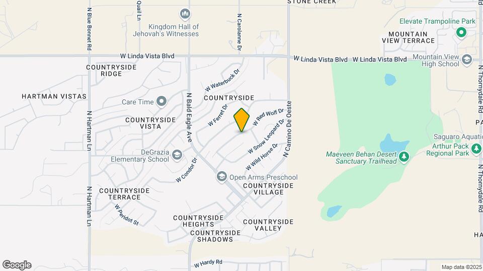 4791 W Red Wolf Dr Map and Location Details