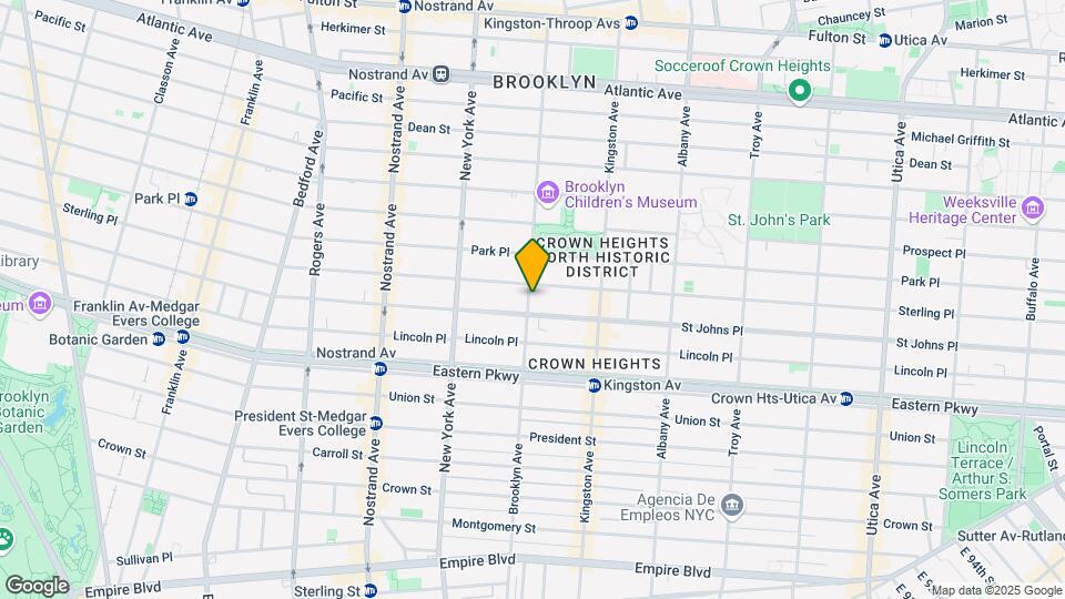 235 Brooklyn Ave Mapa y Detalles de la Ubicación