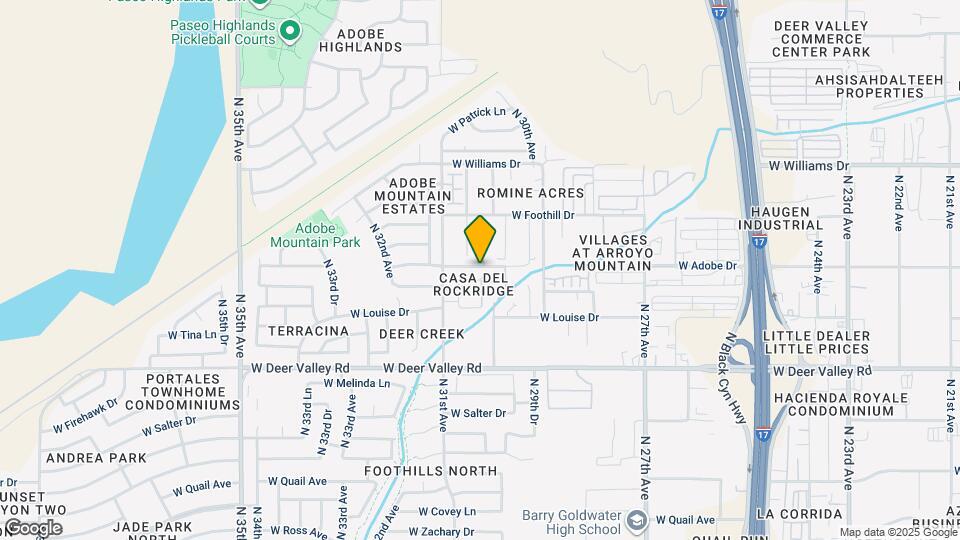 3014 W Sands Dr Map and Location Details