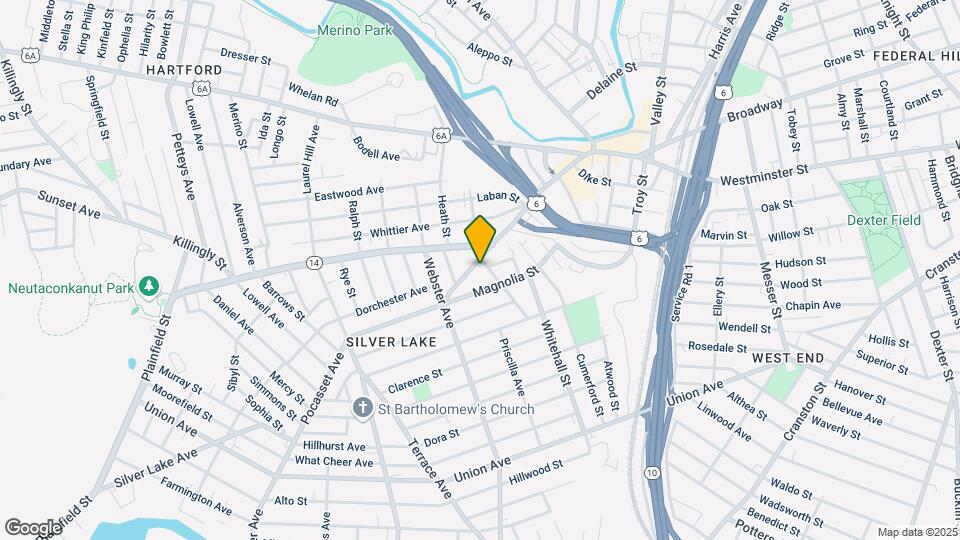 22-24 Pocasset Ave Mapa y Detalles de la Ubicación