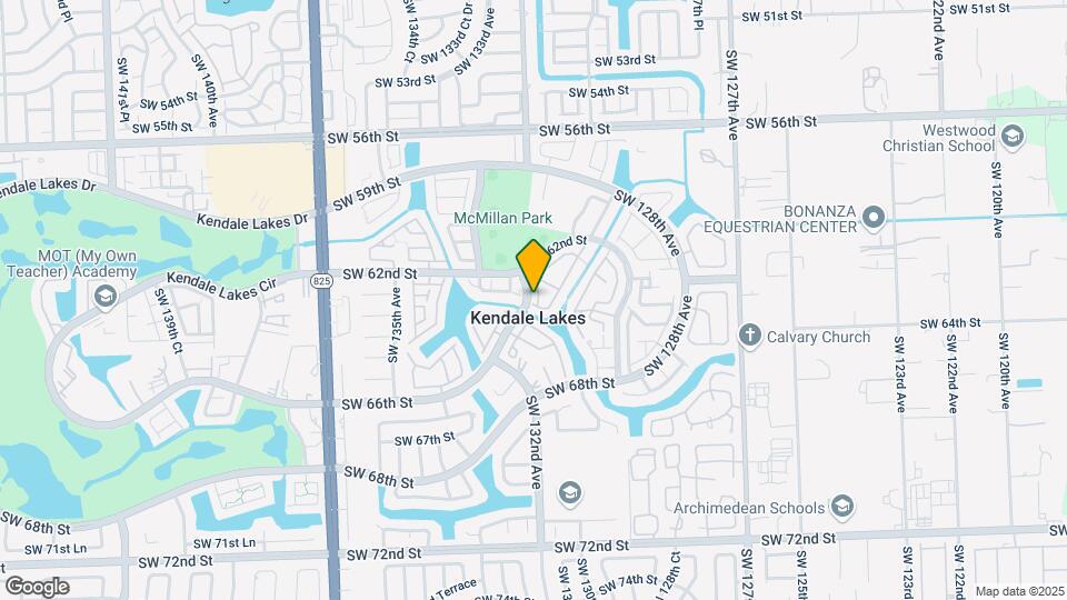 6256 SW 131st Pl Map and Location Details