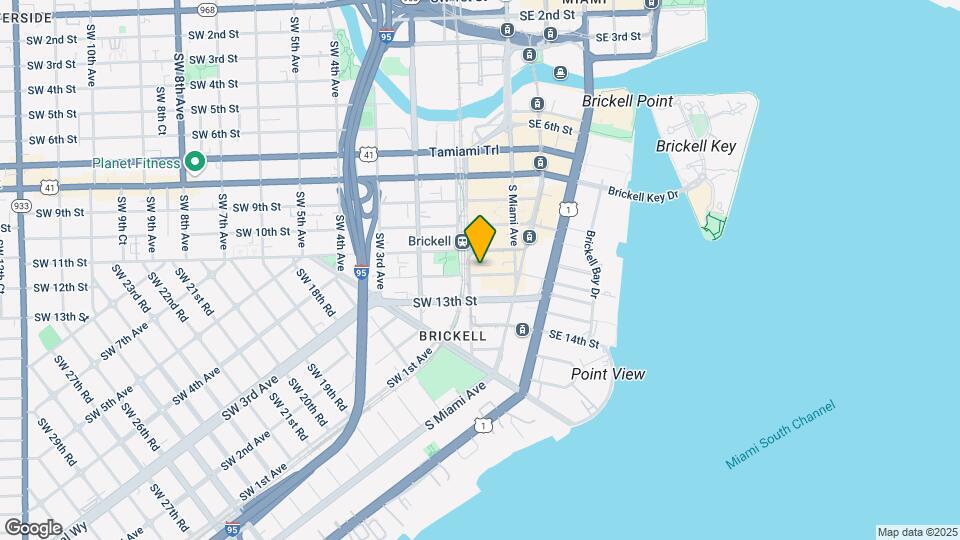 79 SW 12th St, Unit 1203-s Map and Location Details