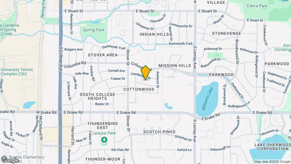 836 Vanderbilt Ct Map and Location Details