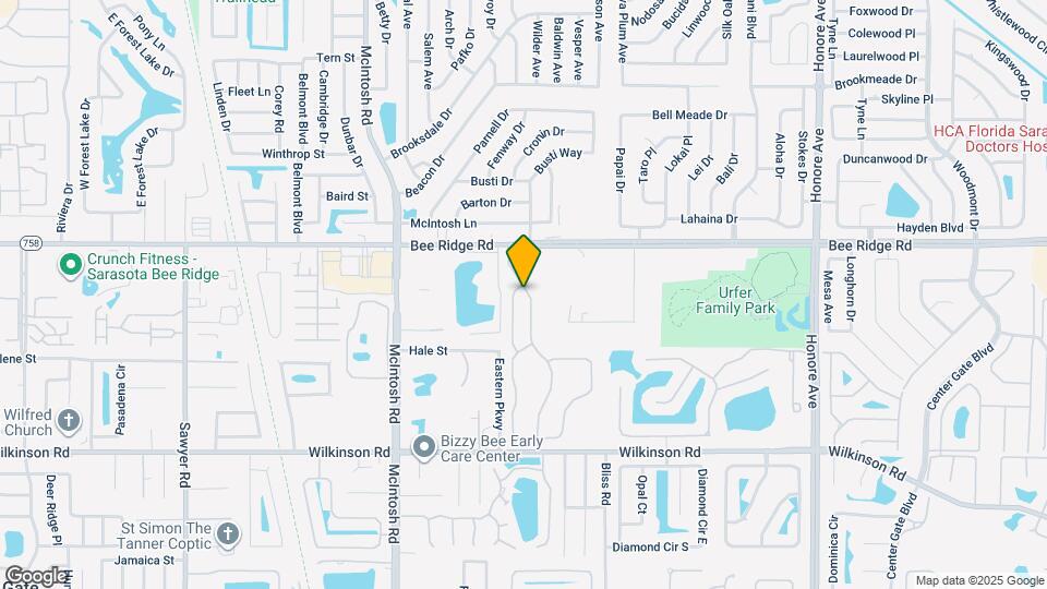 4001 Oakhurst Dr Map and Location Details