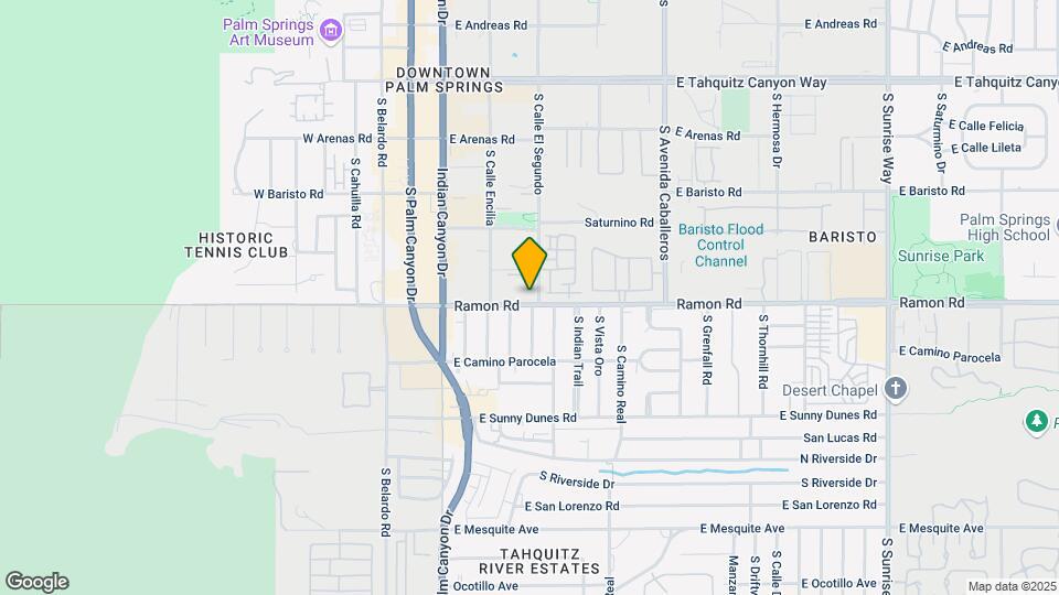 467 S Calle El Segundo, Unit D6 Map and Location Details