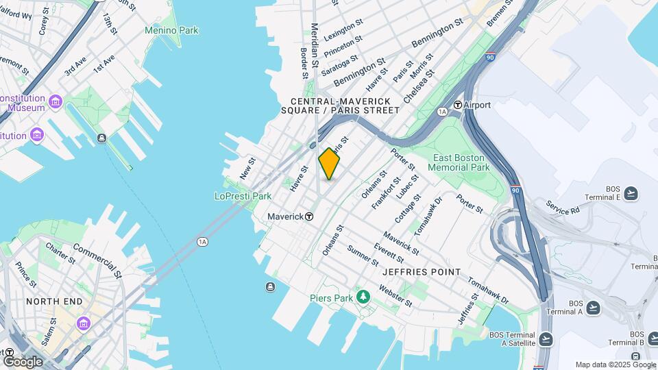 18 Chelsea St, Unit #1 Map and Location Details