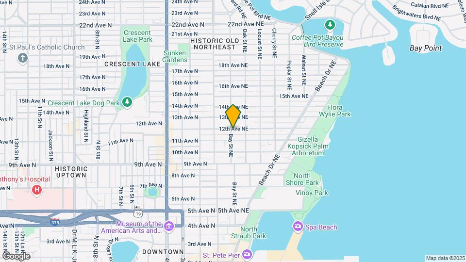 1153 Bay St NE Map and Location Details