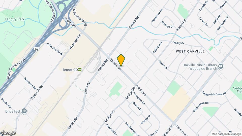575 Third Line Map and Location Details