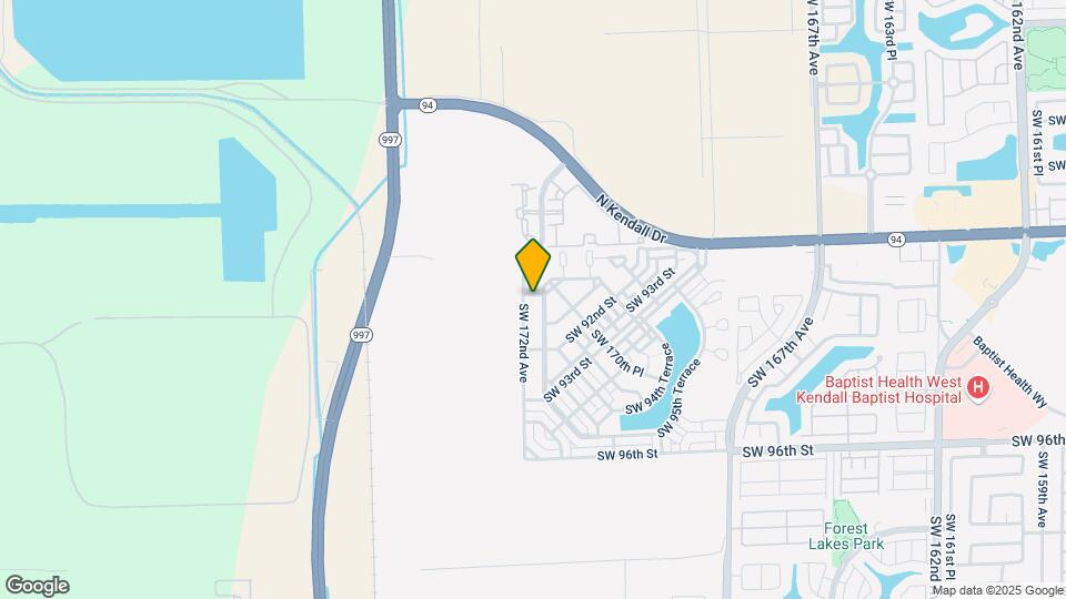 17160 SW 91st St Map and Location Details