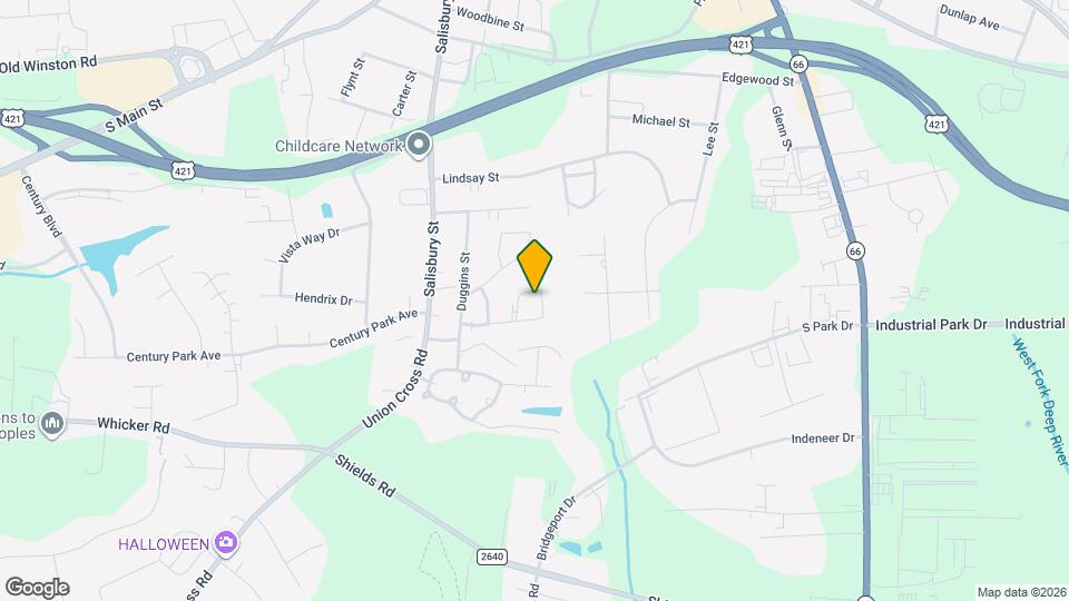 489 Springbrook Dr Map and Location Details