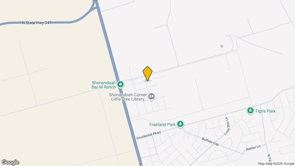 1300 Bajada St Map and Location Details