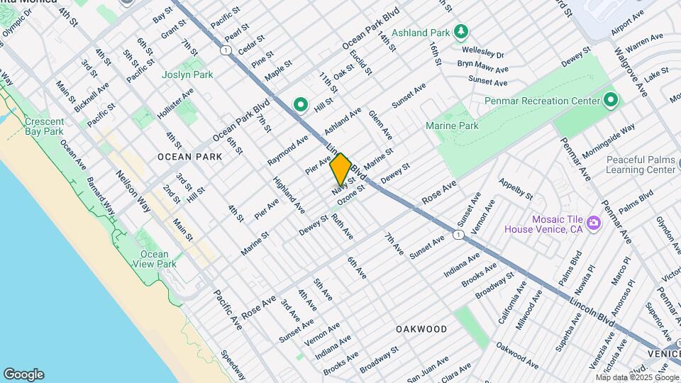 732 Navy St Mapa y Detalles de la Ubicación