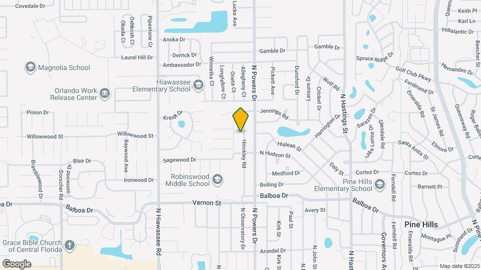 1830 Hinckley Rd Map and Location Details