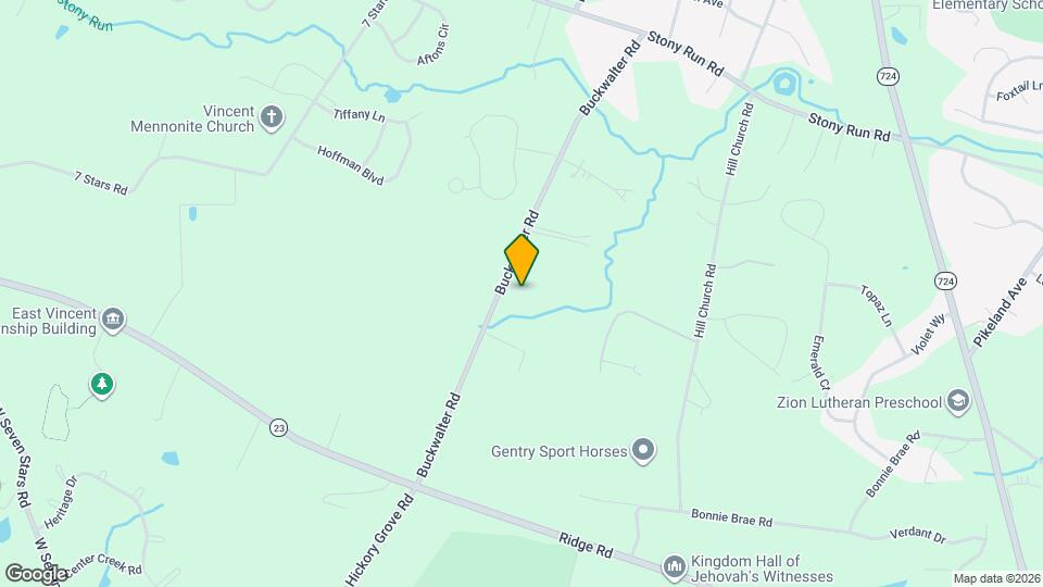 50 Buckwalter Rd Mapa y Detalles de la Ubicación