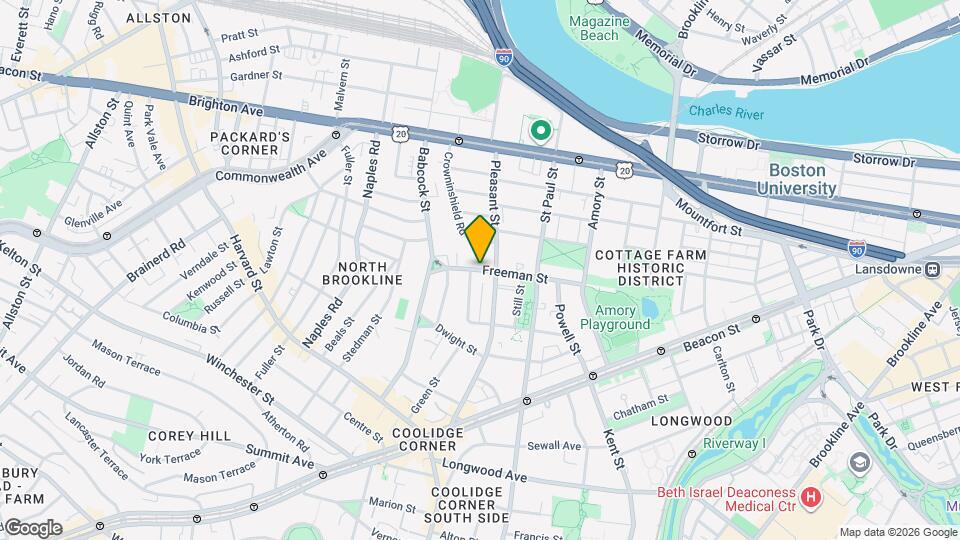 13 Euston St Map and Location Details