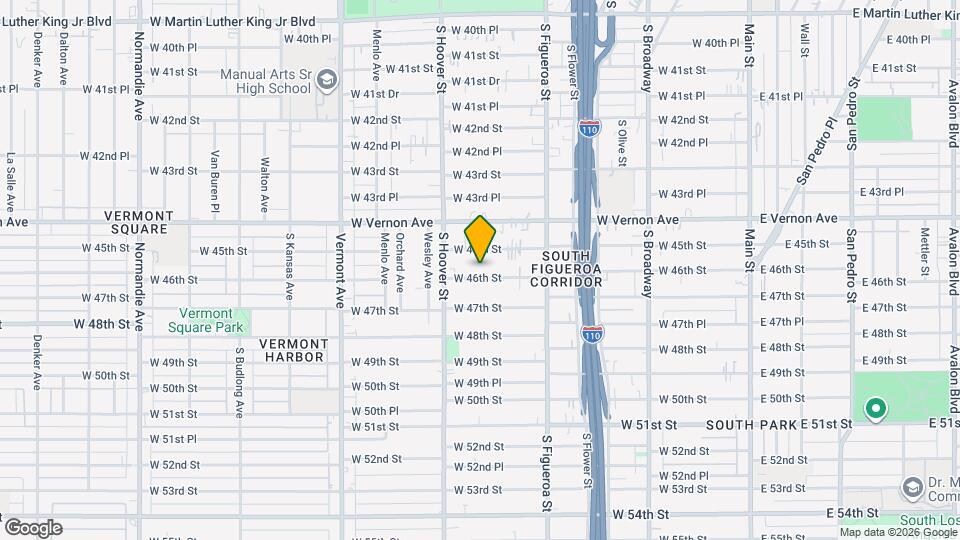 701 W 46th St Map and Location Details