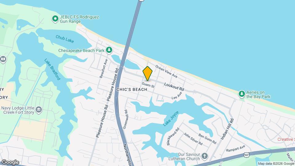 4520 Guam St Map and Location Details