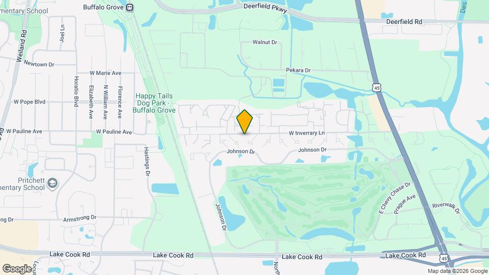 950 W Inverrary Ln Map and Location Details