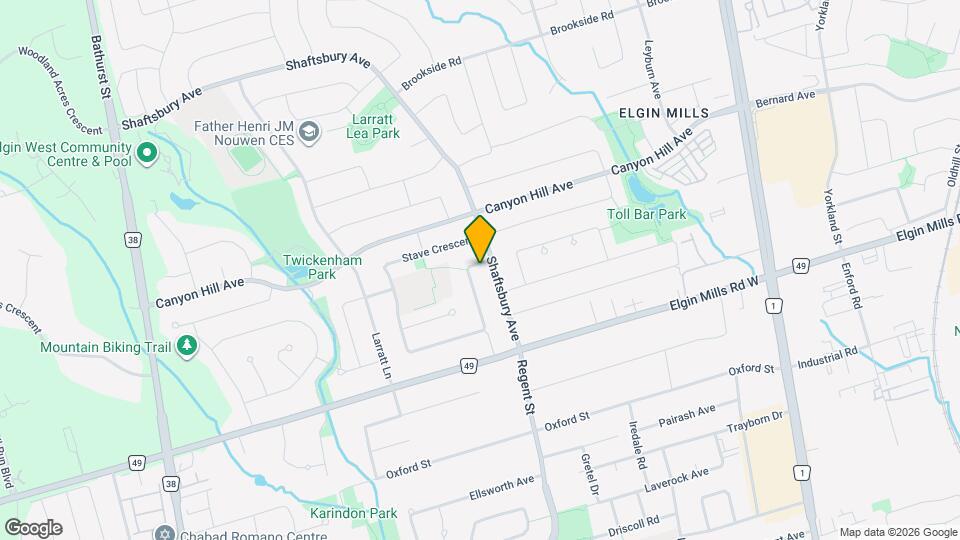 5 Stave Crescent, Unit 204 Map and Location Details