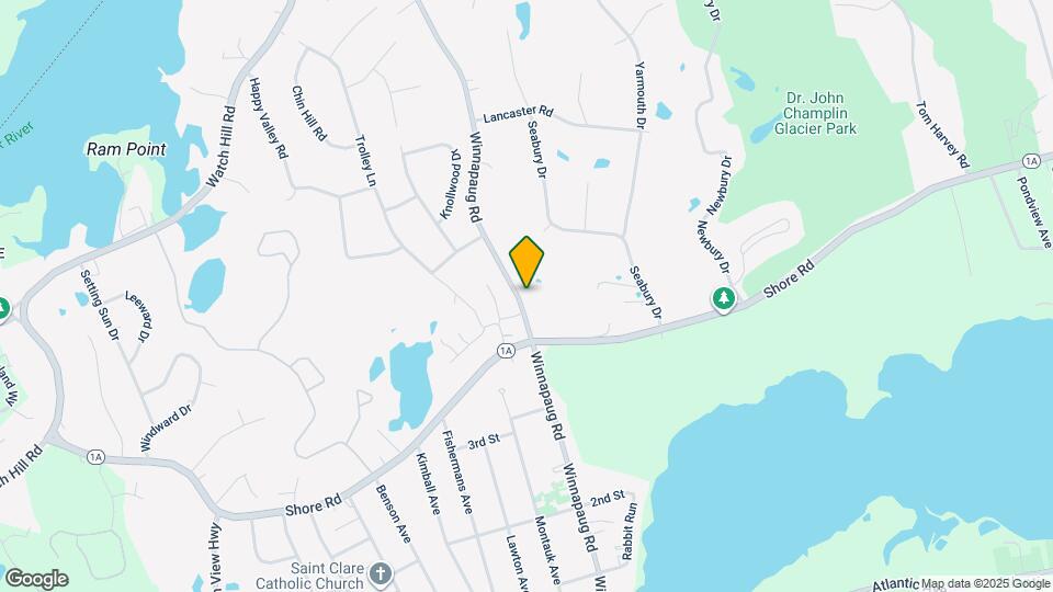 115 Winnapaug Rd Map and Location Details