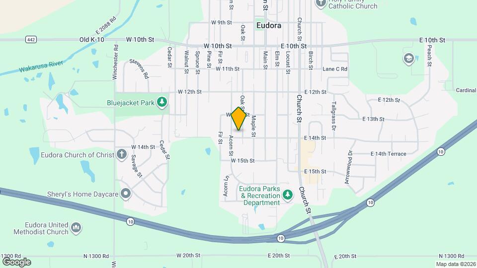 202 W 14th St Map and Location Details