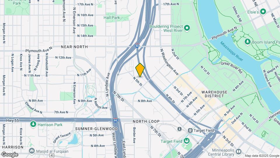 1020 N 5th St N Map and Location Details