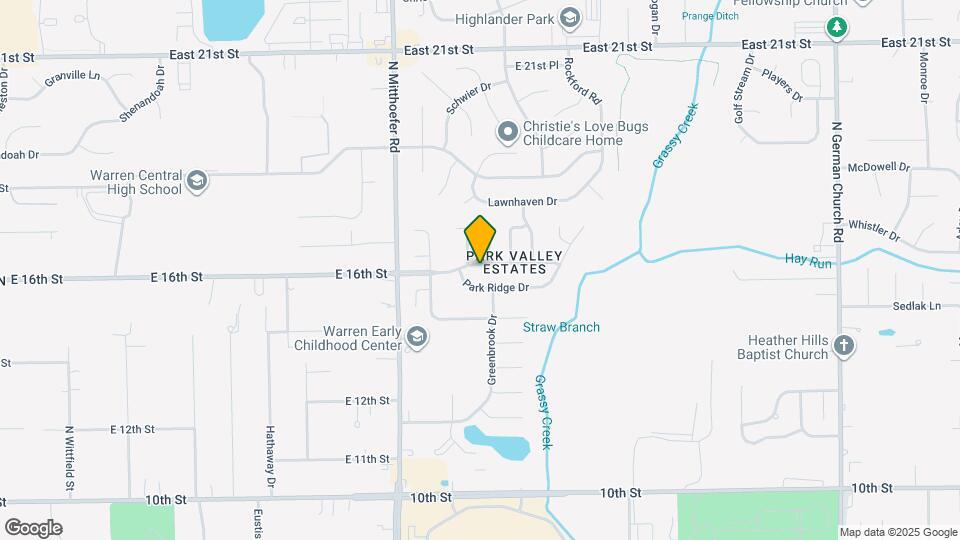 10145 Park Valley Dr Mapa y Detalles de la Ubicación