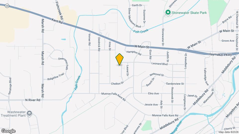 470 Brentwood Dr Map and Location Details