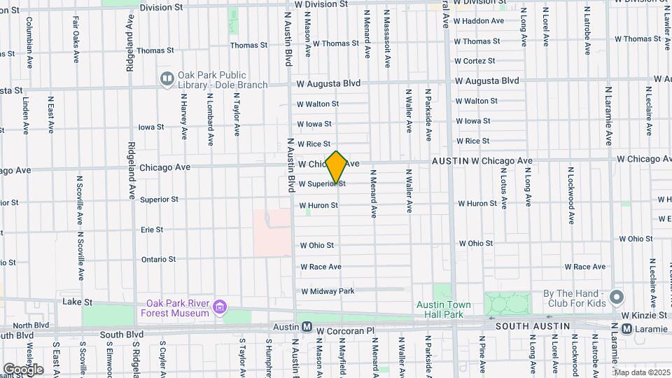 720 N Mayfield Ave Map and Location Details