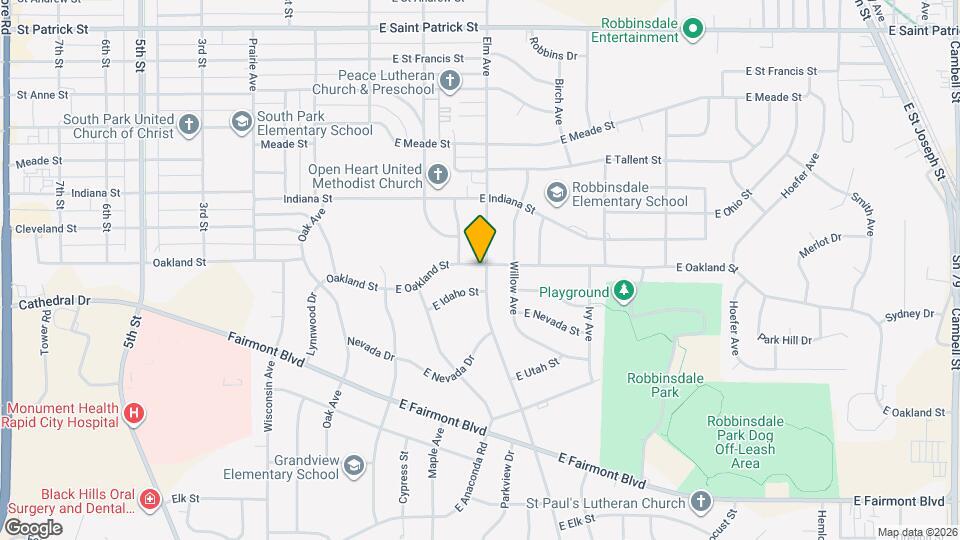 259 E Oakland St Map and Location Details