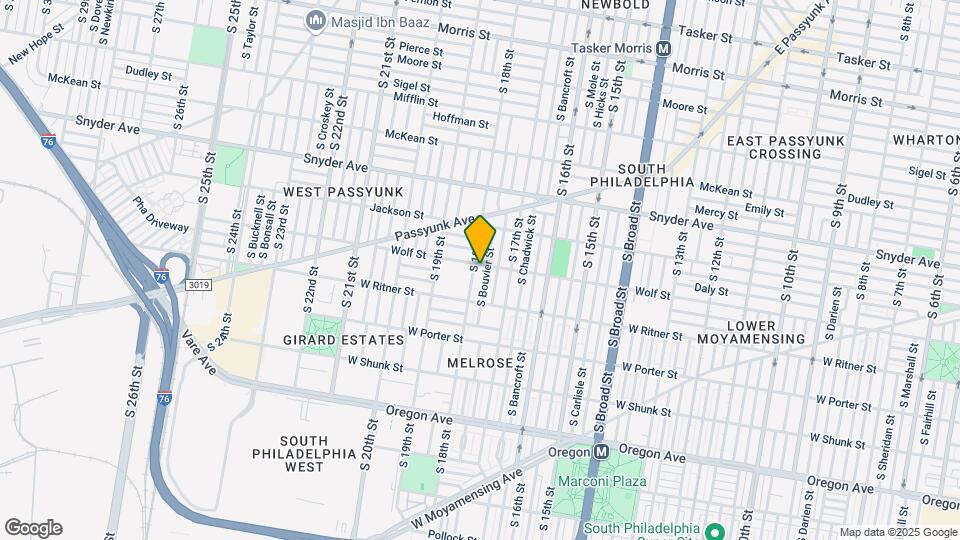 1734 Wolf St Map and Location Details