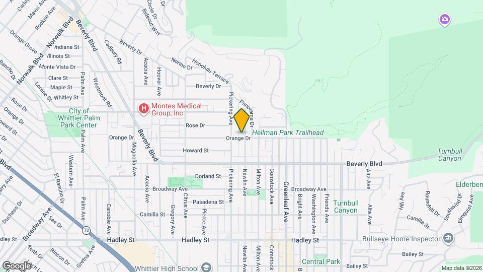 12625 Orange Dr Map and Location Details