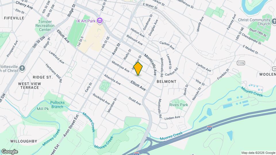 914 Montrose Ave Map and Location Details