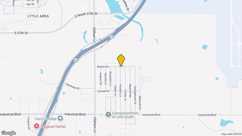 3601 Purdue Ln Map and Location Details