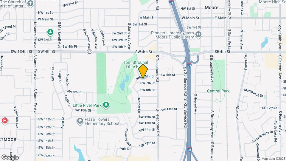 637 SW 7th St Map and Location Details