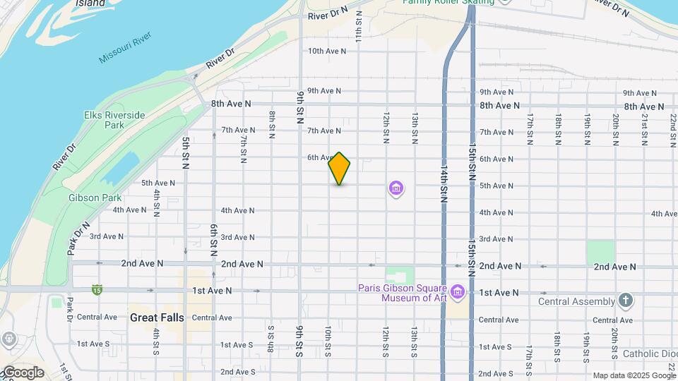 1008 5th Ave N Map and Location Details