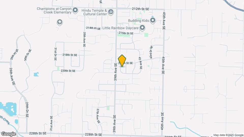 21915 39th Dr SE Map and Location Details