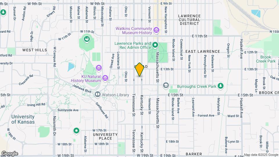1329 Kentucky St Map and Location Details
