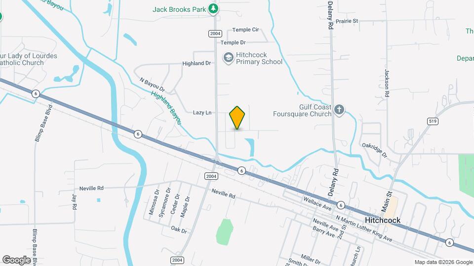 6303 White Oak Dr Map and Location Details