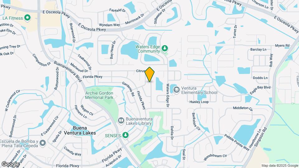 262 Citrus Dr Map and Location Details