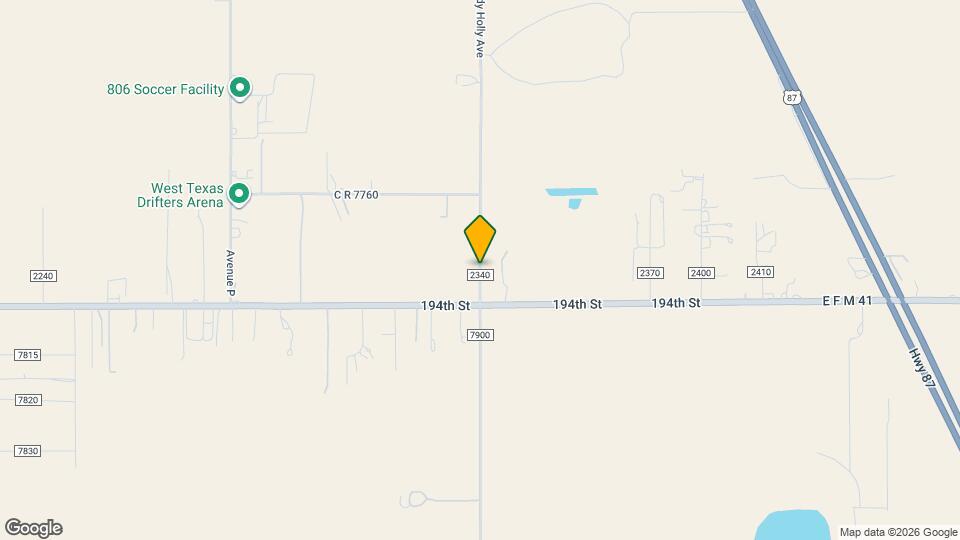 19108 County Rd 2240 Map and Location Details