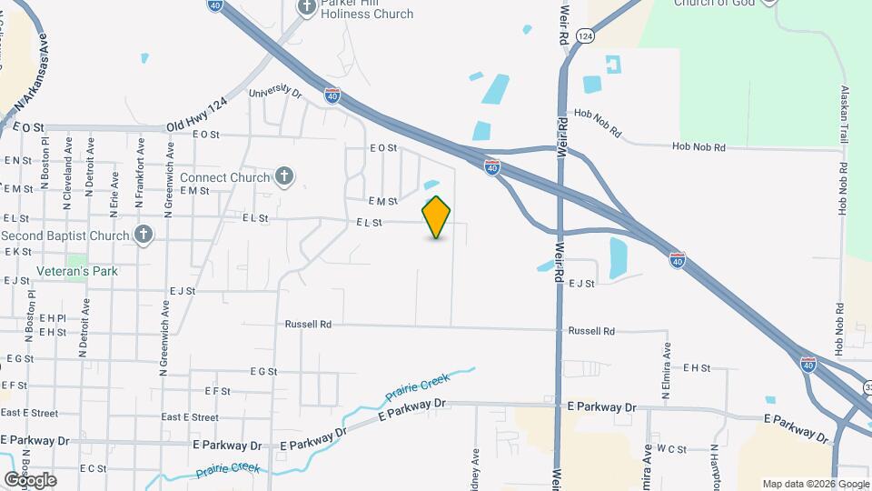 Jackson / Burris Senior Apartments Map and Location Details