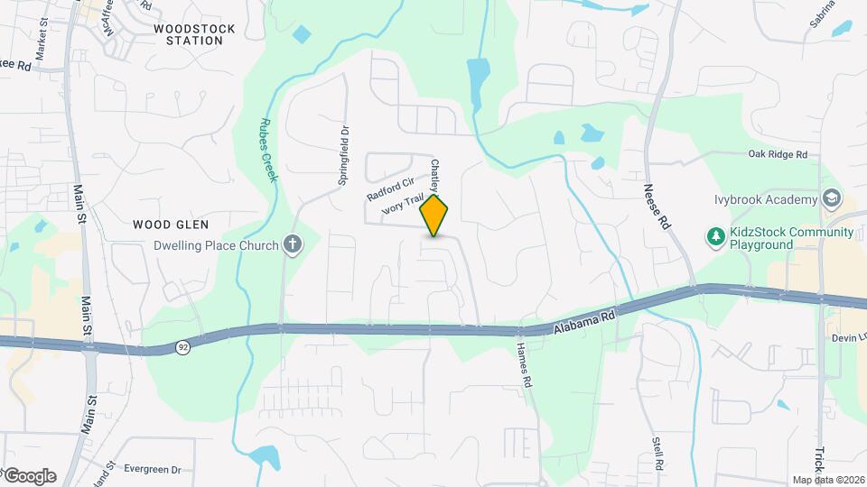 766 Woodstock Grove Dr Map and Location Details