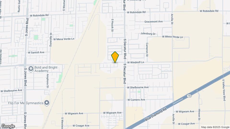 8112 Cathedral Range Ct Map and Location Details