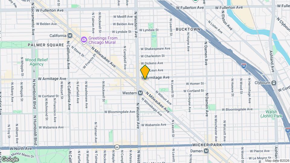 1961 N Wilmot Ave Map and Location Details